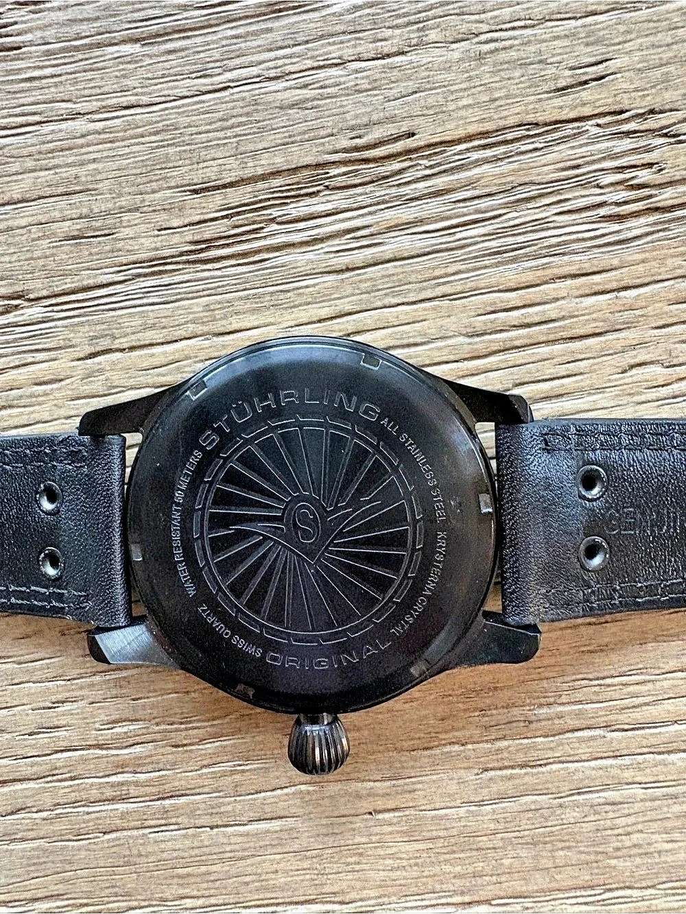 Stuhrling Original Original Automatic Watch Black & Blue